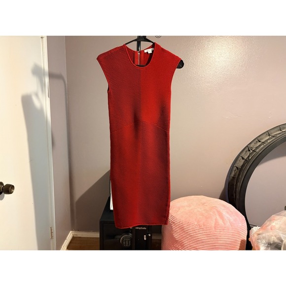 Ronny Kobo Collection Dresses & Skirts - Ronny Kobo Maroon, Stretchy, Knit Sleeveless Dress Sz M - NWOT